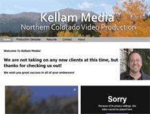 Tablet Screenshot of kellammedia.com